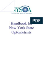 Handbook For Nys Optometrists