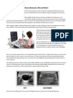 Article Breast Ultrasound - Why and When by Dr. Hombal