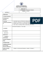 Homeroom Guidance 6 Lesson Plan