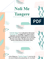 Noli Me Tangere