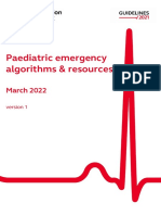 RCUK Paediatric Emergency Algorithms and Resources Mar 22 V1