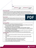 Internal Audit: Corporate Audits Grade: Business: Department: Sub Department: Location: About Internal Audit