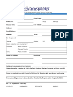 CLP Form - Form