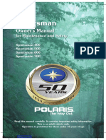 Polaris Sportsman 400 500 600 700 Owners Manual