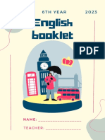 6to - Booklet Inglés 2023 PDF