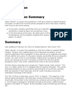 Black Woman Summary PDF