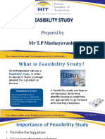 Hit 2201 Feasibility Study 2023 - by T.P Mushayavanhu