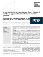 ARTIGO - Ovos e Risco Cardiovascular