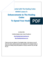 Enhancements To The Healing Codes To Speed Your Healing