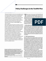 Prospects and Policy Challenges in The Twelfth Plan: Is Is