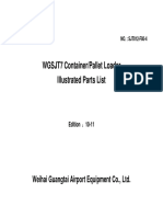 Wgsjt7 Container/Pallet Loader Illustrated Parts List: Weihai Guangtai Airport Equipment Co., LTD