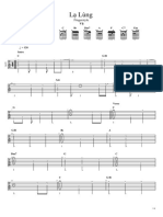 La Lung Fingerstyle Full Tab