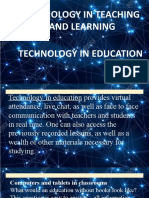 Technology in Teaching and Learning Technology in Education