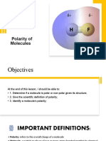 Polarity Of: Molecules