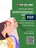 CSS Gender Studies: Empowering Women