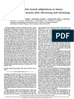 Strength and Skeletal Muscle Adaptations in Heavy-Resistance-Trained Women After Detraining and Retraining