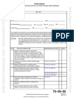 M250-C30R3M Inspection Check Sheets