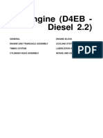 Hyundai D4EB EM (D4EB - Diesel 2.2) Engine Workshop Manual-1-10