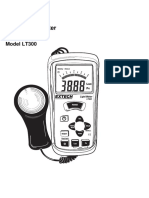 Extech LT300 Manual PDF