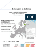 Digital Education in Estonia 2023