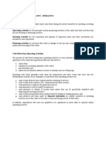 Statement of Cash Flows - Operating