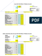 1 Darcy Friction Calculator