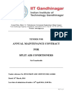 Final Tender Document - AMC of Split Air Conditioners