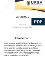 Audit 2 l9 Computers in Audit