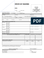 NIT Application For Examination and Membership Form