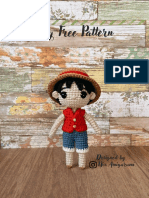 Luffy Nix Amigurumi ENG