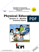 Physical Education: Quarter 4 - Module 4a: Festival Dance