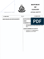 Official Gazette No. 17 of 2023 Dated 27 March 2023