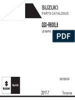 GSX-R600L8: Parts Catalogue