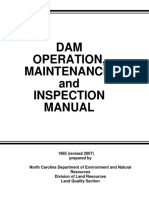 Dam Operation Maintenance and Inspection Manual Rev 2006