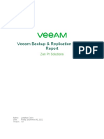 Sample Veeam Backup & Replication As Built Report