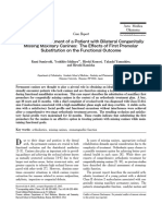 Orthodontic Treatment of A Patient With Bilateral Congenitally Missing Maxillary Canines: The Effects of First Premolar Substitution On The Functional Outcome