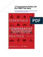 Essentials of Comparative Politics 4th Edition Oneil Test Bank