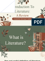 Introduction To Literature