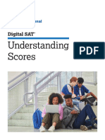 Digital Sat Understanding Scores