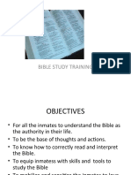 Bible Study Manual