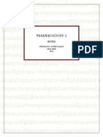 Pharmacognocy Notes (ASCP) - 2