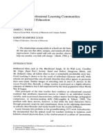 The Role of Professional Learning Communities in International Education