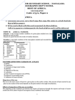 S3 Geography Notes Topic 2 Climate