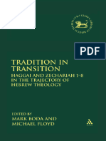 (the Library of Hebrew Bible_Old Testament Studies 475) Mark J. Boda, Michael H. Floyd - Tradition in Transition_ Haggai and Zechariah 1-8 in the Trajectory of Hebrew Theology-Bloomsbury T&T Clark (20