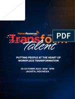 Transform Talent Brochure