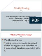 Whistleblowing