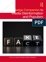 The Routledge Companion To Media Disinformation and Populism 9780367435769 9780367704919 9781003004431