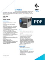 Catalogo Impressora Desktop ZT231