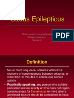 Status Epilepticus: Wuhan University Zhongnan Hospital Emergency Department Xiaoqing Jin