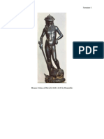 Bronze Statue of David